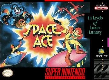 Space Ace (USA) (Beta) box cover front